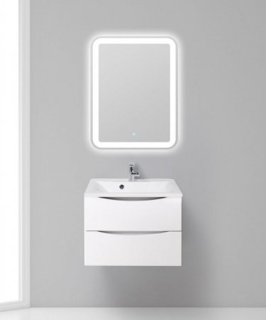 Тумба под раковину BelBagno Marino 65 подвесная Bianco Lucido
