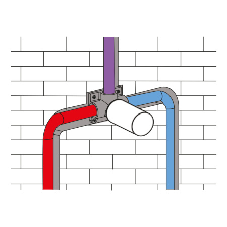 Смеситель для душа Timo Selene 2089/16SM белый матовый