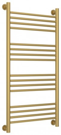 Полотенцесушитель водяной Сунержа Богема+ 100х50 перемычка прямая, золото матовое