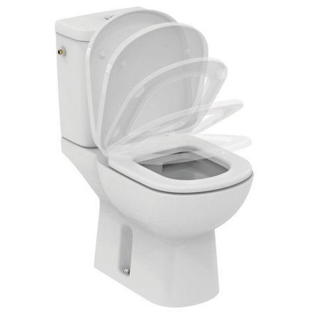 Крышка-сиденье Ideal Standard Tempo T679301 с микролифтом, петли хром