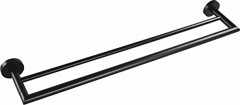 Держатель для полотенец двойной Bemeta Dark 104204050 Чёрный