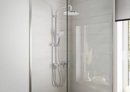 Душевая стойка Hansgrohe Vernis Blend 26272670 черный матовый
