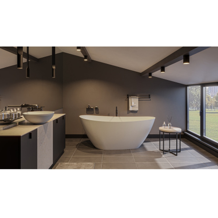 Ванна WHITECROSS Spinel A 150x70 (белый мат) иск. камень