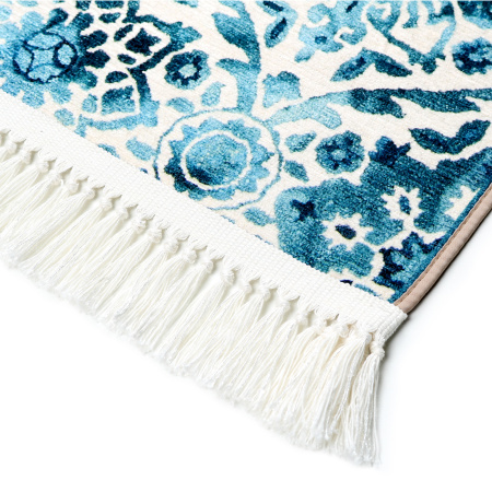 Коврик для ванной 1-ый Fixsen VINTAGE, FX-7000T, бирюзовый, 50х80 см