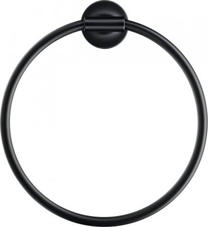 Кольцо для полотенец Duravit Starck T 0099474600 Черный матовый