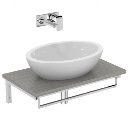 Раковина-чаша овальная 60x42 см Ideal Standard STRADA K078401 белый