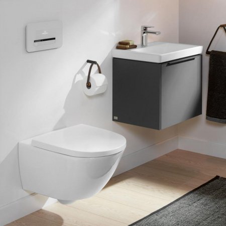Унитаз подвесной Villeroy & Boch Subway 3.0 4670TSR1 белый, с сиденьем микролифт