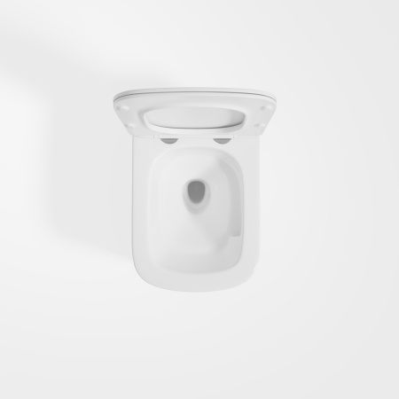 Унитаз подвесной безободковый Vincea Ultra VT1-32T белый, с сиденьем микролифт