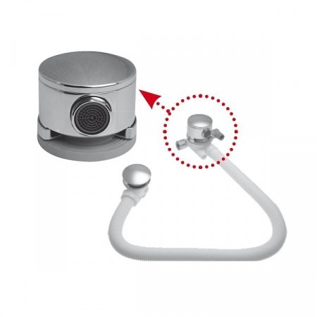 Слив-перелив Ravak X01374 click-clack с наливом хром