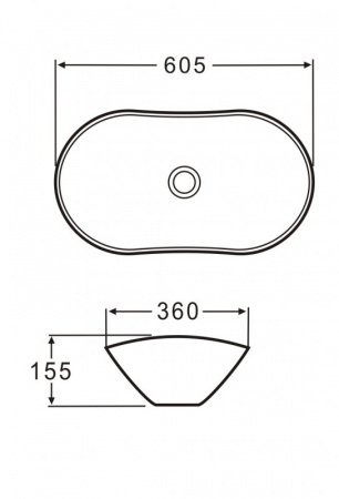 Раковина накладная BelBagno BB1404-H316 бежевый матовый