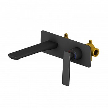 Смеситель для раковины Timo Helmi 4071/03SM черный матовый