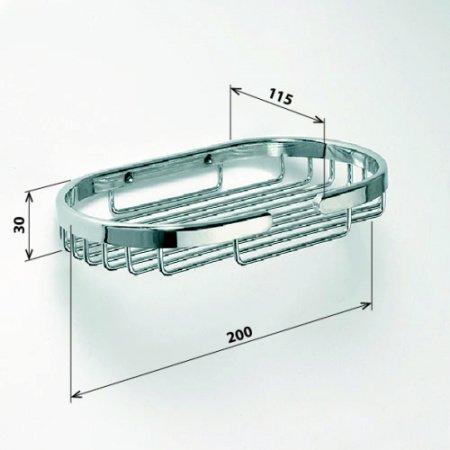 Мыльница Bemeta Cytro 102308112 Глянец