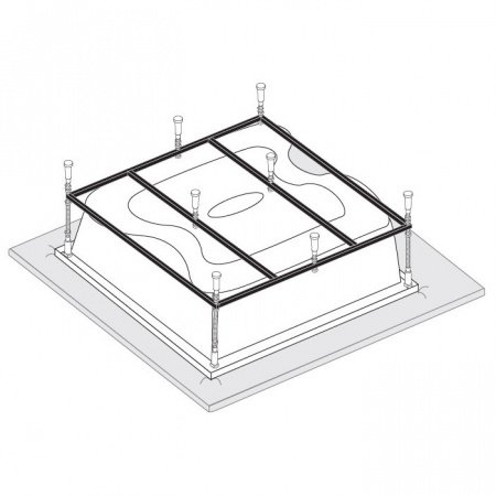 Каркас к ванне Vagnerplast Helios 194x170