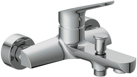 Смеситель для ванны с душем Cersanit FLAVIS 63035 хром