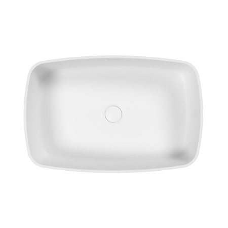 Умывальник WHITECROSS Jasper 58x38 (белый мат) иск. камень