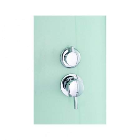 Душевая кабина Esbano ESKB90CKR 90x90x210см, профиль хром матовый, стекло рифленое