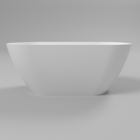 Ванна WHITECROSS Coral A 165x75 (белый глянец) иск. камень