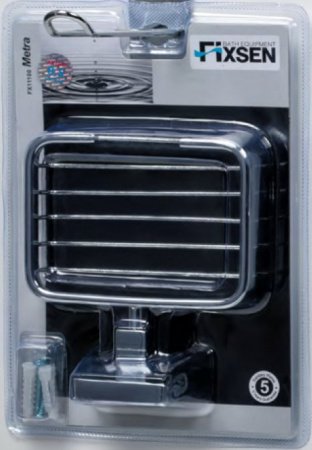 Мыльница настенная Fixsen Metra FX-11109 Хром