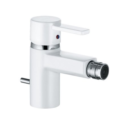 Смеситель для биде Kludi Zenta  385309175 хром/белый