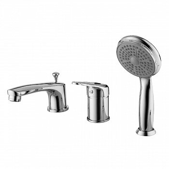 Смеситель для ванны с душем Lemark Luna LM4145C хром