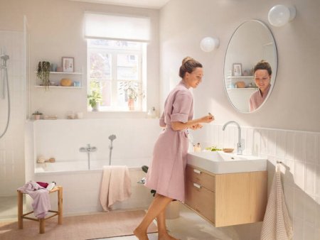 Смеситель для раковины Hansgrohe Rebris S 72536000 хром
