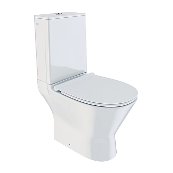 Унитаз напольный IDDIS Edifice EDI2DSEi24 белый, с сиденьем микролифт