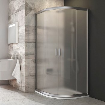 Душевой угол Ravak Blix BLCP4 90x90x190 профиль сатин, стекло матовое