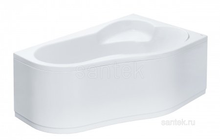 Акриловая ванна Santek Ибица XL 160х100 R асимметричная белая 1WH112037