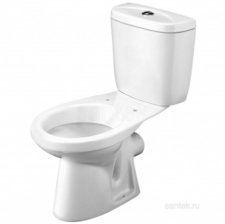 Унитаз-компакт Santek Анимо с горизонтальным выпуском, стандарт 1WH302135