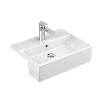 Раковина полувстраиваемая Villeroy & Boch Memento 55см 41335501 alpin