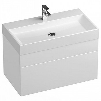 Тумба под раковину Ravak SD Natural 80 подвесная Белая