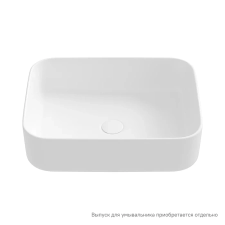 Раковина накладная 50см IDDIS Bridge BRIWM05i27 белый матовый