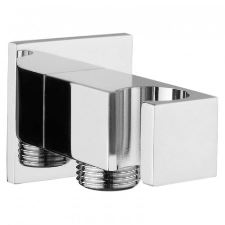 Шланговое подключение с держателем Webert Comfort AC0354 Хром