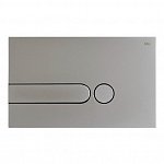 Кнопка смыва для унитазов OLI I_PLATE 670006 хром матовый