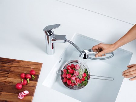 Смеситель для кухни Grohe Eurodisc Cosmopolitan 32257002 хром