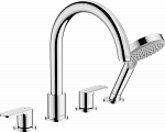 Смеситель для ванны с душем Hansgrohe Vernis Blend 71456000 хром