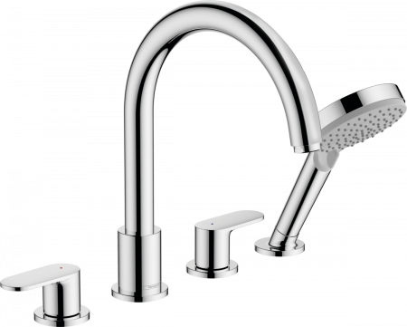 Смеситель для ванны с душем Hansgrohe Vernis Blend 71456000 хром