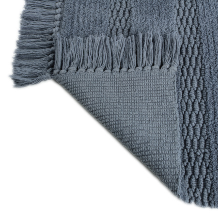 Коврик для ванной 1-ый Fixsen SANDAL, FX-8020C, серо-голубой, 50х80см