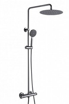 Душевая стойка Bravat Waterfall F939114C-A2-RUS хром