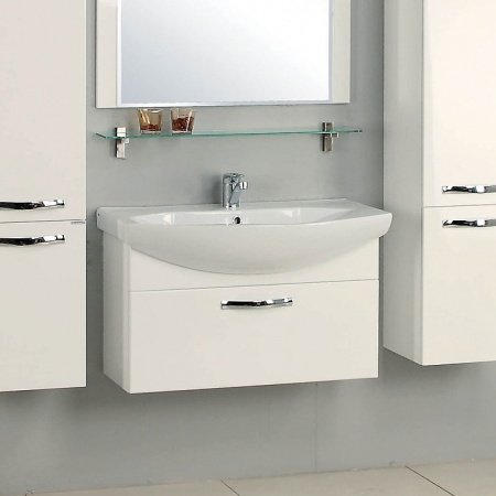 Тумба для комплекта Акватон Ария 80 белая