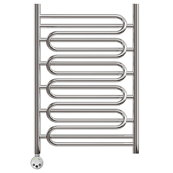 Полотенцесушитель электрический Point Юпитер премиум PN01158SE П7 500x800 левый/правый, хром