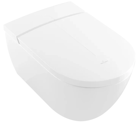 Унитаз-биде подвесной Villeroy & Boch ViClean-I200 V0E200R1 alpin ceramicplus