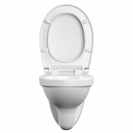 Унитаз подвесной Cersanit Delfi S-MZ-DELFI-PL белый, с сиденьем микролифт