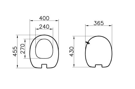 Крышка-сиденье VitrA Istanbul 166-003-109 с микролифтом, петли хром