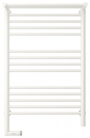 Полотенцесушитель электрический Сунержа Богема с полкой 2.0 80х50 белый, подключение левое