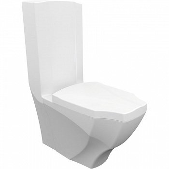 Унитаз-компакт Bien Fracture FRKK05601VP1W3000TK с бидеткой с сиденьем Микролифт с бачком