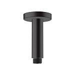 Кронштейн для верхнего душа 10см Hansgrohe Vernis Blend 27804670 черный матовый