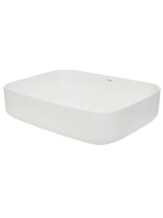 Раковина накладная 50см AQUAme AQM5010MW белый матовый