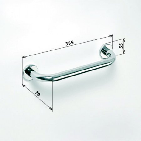Поручень для ванной Bemeta Omega 102307012 Хром