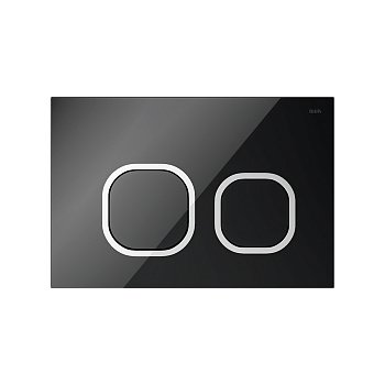 Кнопка смыва для унитаза IDDIS Uniglass UNG01BCi77 черный